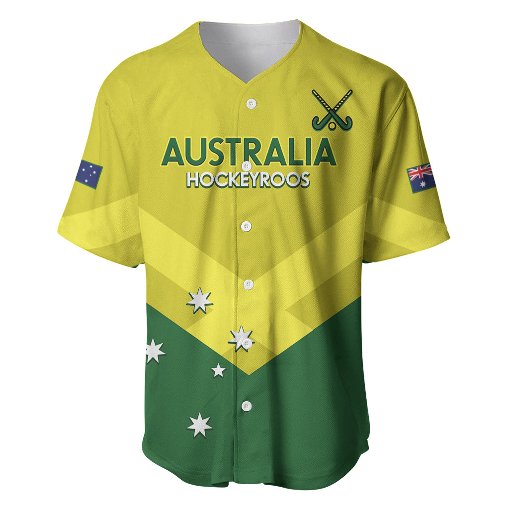 Custom Australia Field Hockey Baseball Jersey Go Champions Hockeyroos National Color