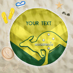Custom Australia Field Hockey Beach Blanket Go Champions Hockeyroos National Color