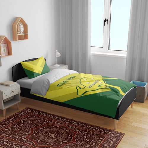 Custom Australia Field Hockey Bedding Set Go Champions Hockeyroos National Color