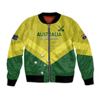 Custom Australia Field Hockey Bomber Jacket Go Champions Hockeyroos National Color