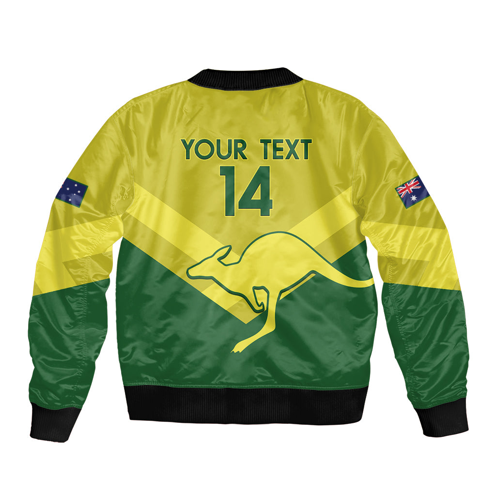 Custom Australia Field Hockey Bomber Jacket Go Champions Hockeyroos National Color