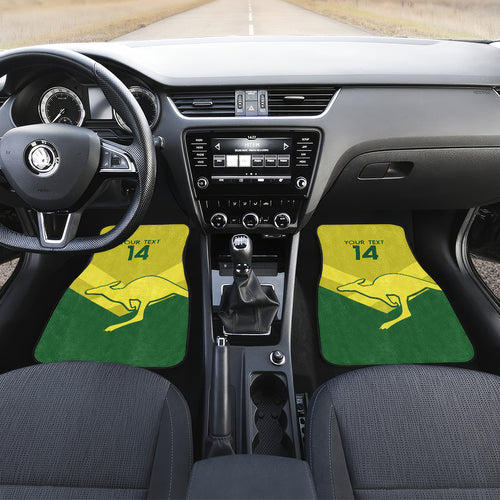Custom Australia Field Hockey Car Mats Go Champions Hockeyroos National Color