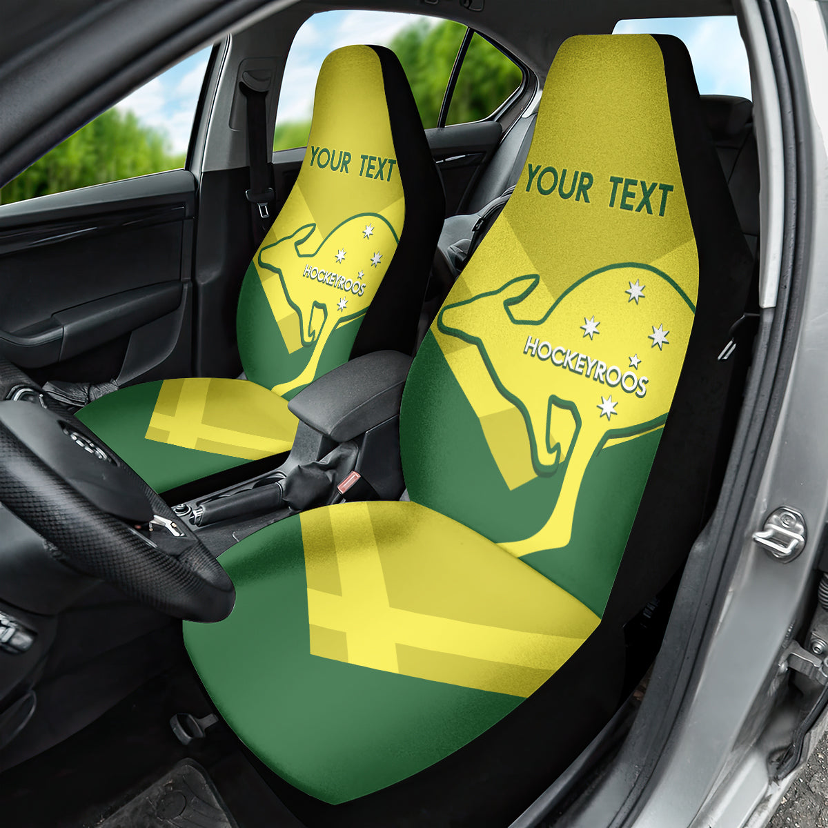 Custom Australia Field Hockey Car Seat Cover Go Champions Hockeyroos National Color