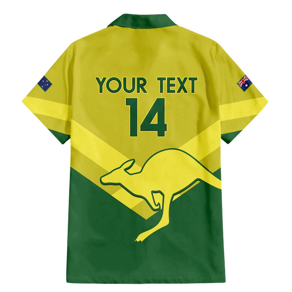 Custom Australia Field Hockey Family Matching Mermaid Dress and Hawaiian Shirt Go Champions Hockeyroos National Color