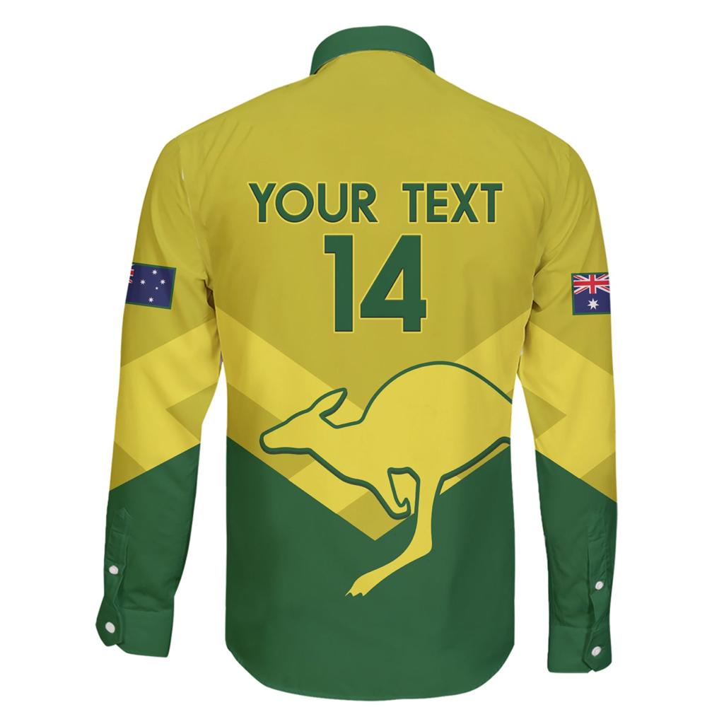 Custom Australia Field Hockey Family Matching Short Sleeve Bodycon Dress and Hawaiian Shirt Go Champions Hockeyroos National Color