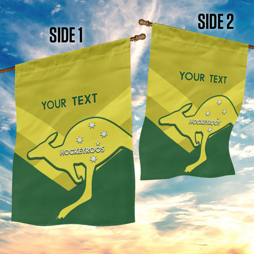 Custom Australia Field Hockey Garden Flag Go Champions Hockeyroos National Color