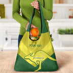 Custom Australia Field Hockey Grocery Bag Go Champions Hockeyroos National Color