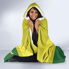 Custom Australia Field Hockey Hooded Blanket Go Champions Hockeyroos National Color