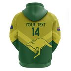 Custom Australia Field Hockey Hoodie Go Champions Hockeyroos National Color