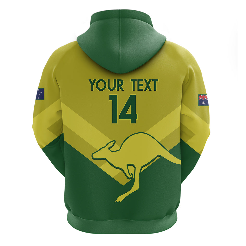 Custom Australia Field Hockey Hoodie Go Champions Hockeyroos National Color