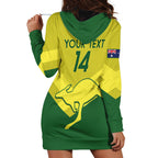 Custom Australia Field Hockey Hoodie Dress Go Champions Hockeyroos National Color