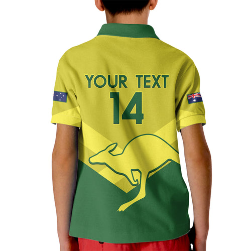 Custom Australia Field Hockey Kid Polo Shirt Go Champions Hockeyroos National Color