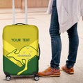 Custom Australia Field Hockey Luggage Cover Go Champions Hockeyroos National Color