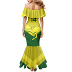 Custom Australia Field Hockey Mermaid Dress Go Champions Hockeyroos National Color
