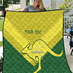 Custom Australia Field Hockey Quilt Go Champions Hockeyroos National Color
