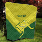 Custom Australia Field Hockey Quilt Go Champions Hockeyroos National Color
