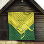 Custom Australia Field Hockey Quilt Go Champions Hockeyroos National Color