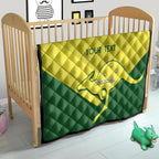 Custom Australia Field Hockey Quilt Go Champions Hockeyroos National Color