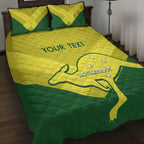 Custom Australia Field Hockey Quilt Bed Set Go Champions Hockeyroos National Color