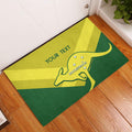 Custom Australia Field Hockey Rubber Doormat Go Champions Hockeyroos National Color