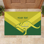 Custom Australia Field Hockey Rubber Doormat Go Champions Hockeyroos National Color