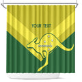 Custom Australia Field Hockey Shower Curtain Go Champions Hockeyroos National Color