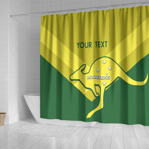 Custom Australia Field Hockey Shower Curtain Go Champions Hockeyroos National Color