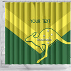 Custom Australia Field Hockey Shower Curtain Go Champions Hockeyroos National Color