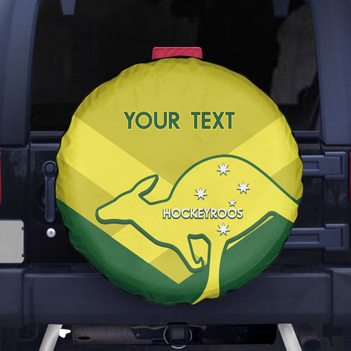 Custom Australia Field Hockey Spare Tire Cover Go Champions Hockeyroos National Color