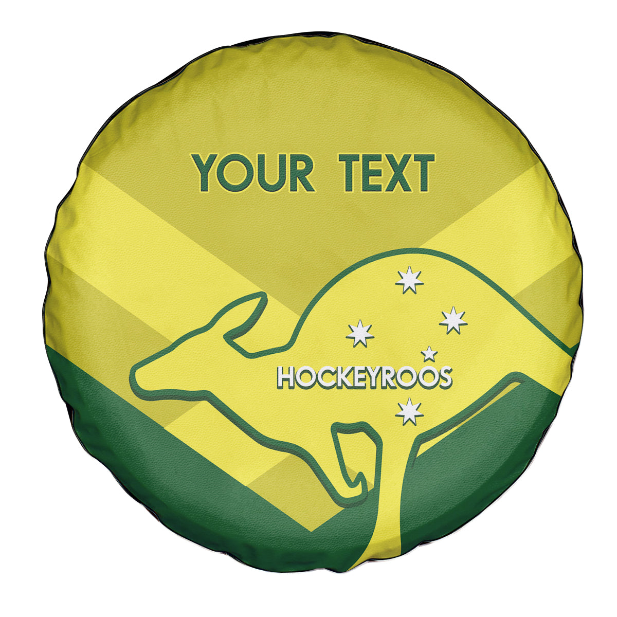 Custom Australia Field Hockey Spare Tire Cover Go Champions Hockeyroos National Color