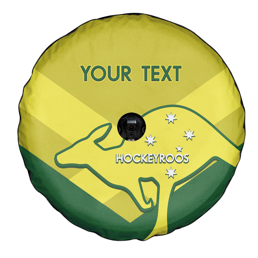 Custom Australia Field Hockey Spare Tire Cover Go Champions Hockeyroos National Color
