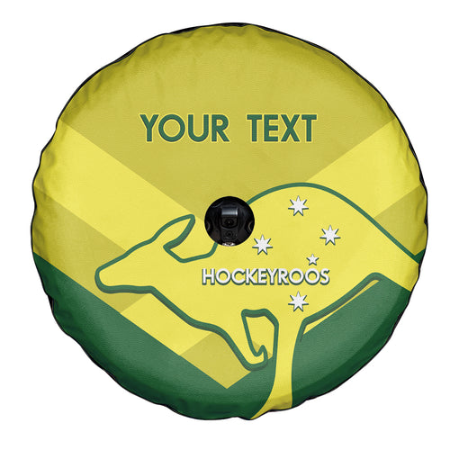 Custom Australia Field Hockey Spare Tire Cover Go Champions Hockeyroos National Color