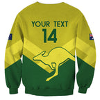 Custom Australia Field Hockey Sweatshirt Go Champions Hockeyroos National Color