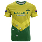 Custom Australia Field Hockey T Shirt Go Champions Hockeyroos National Color