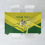 Custom Australia Field Hockey Tablecloth Go Champions Hockeyroos National Color