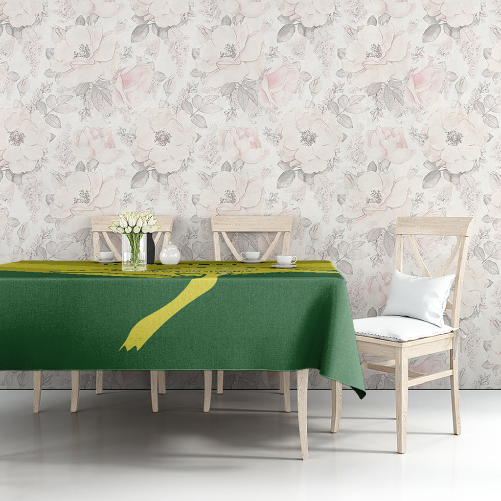 Custom Australia Field Hockey Tablecloth Go Champions Hockeyroos National Color