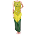 Custom Australia Field Hockey Tank Maxi Dress Go Champions Hockeyroos National Color