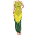 Custom Australia Field Hockey Tank Maxi Dress Go Champions Hockeyroos National Color