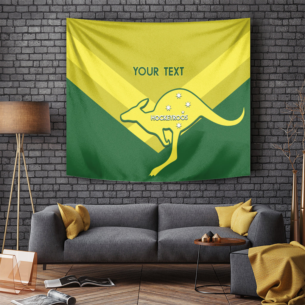 Custom Australia Field Hockey Tapestry Go Champions Hockeyroos National Color
