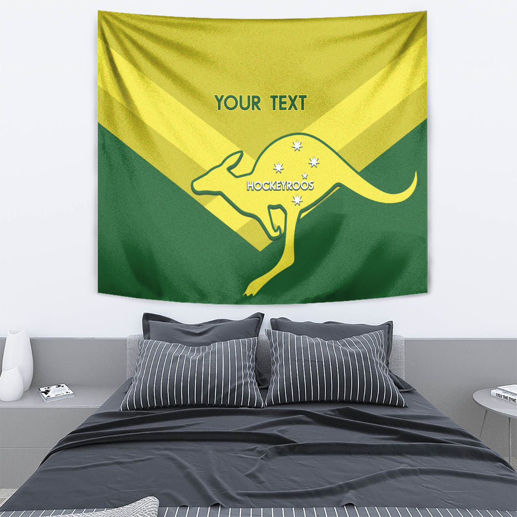 Custom Australia Field Hockey Tapestry Go Champions Hockeyroos National Color