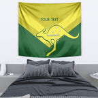 Custom Australia Field Hockey Tapestry Go Champions Hockeyroos National Color