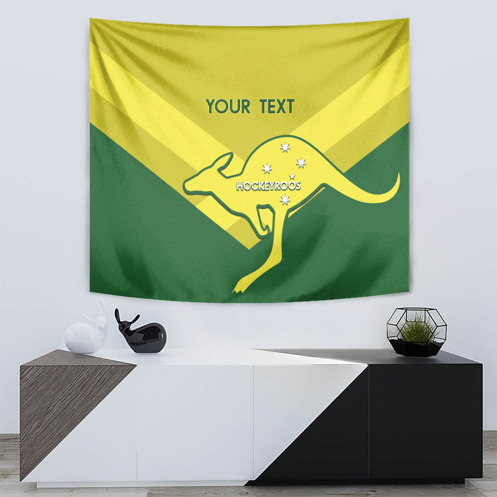 Custom Australia Field Hockey Tapestry Go Champions Hockeyroos National Color