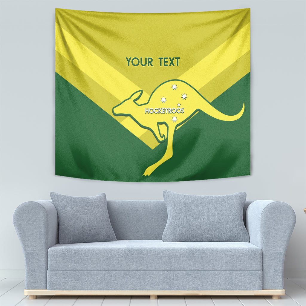 Custom Australia Field Hockey Tapestry Go Champions Hockeyroos National Color