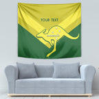 Custom Australia Field Hockey Tapestry Go Champions Hockeyroos National Color