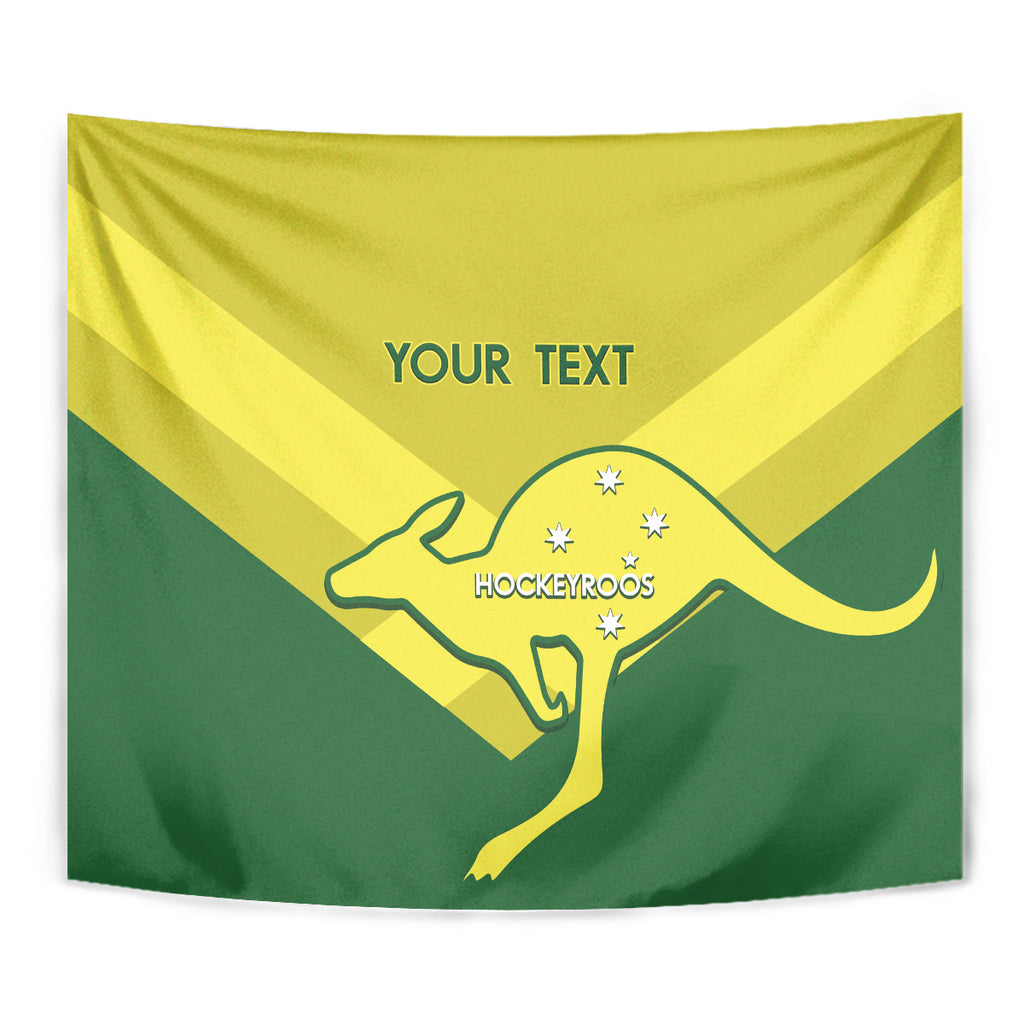Custom Australia Field Hockey Tapestry Go Champions Hockeyroos National Color