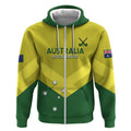 Custom Australia Field Hockey Zip Hoodie Go Champions Hockeyroos National Color