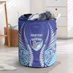 Northland 2026 Rugby Custom Laundry Basket NZ Maori Silver Fern