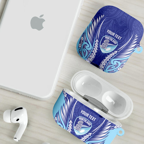 Northland 2026 Rugby Custom AirPods Case NZ Maori Silver Fern