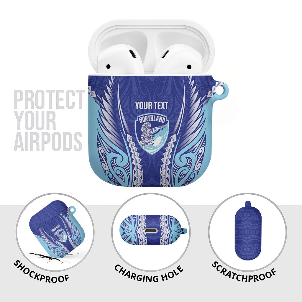 Northland 2026 Rugby Custom AirPods Case NZ Maori Silver Fern