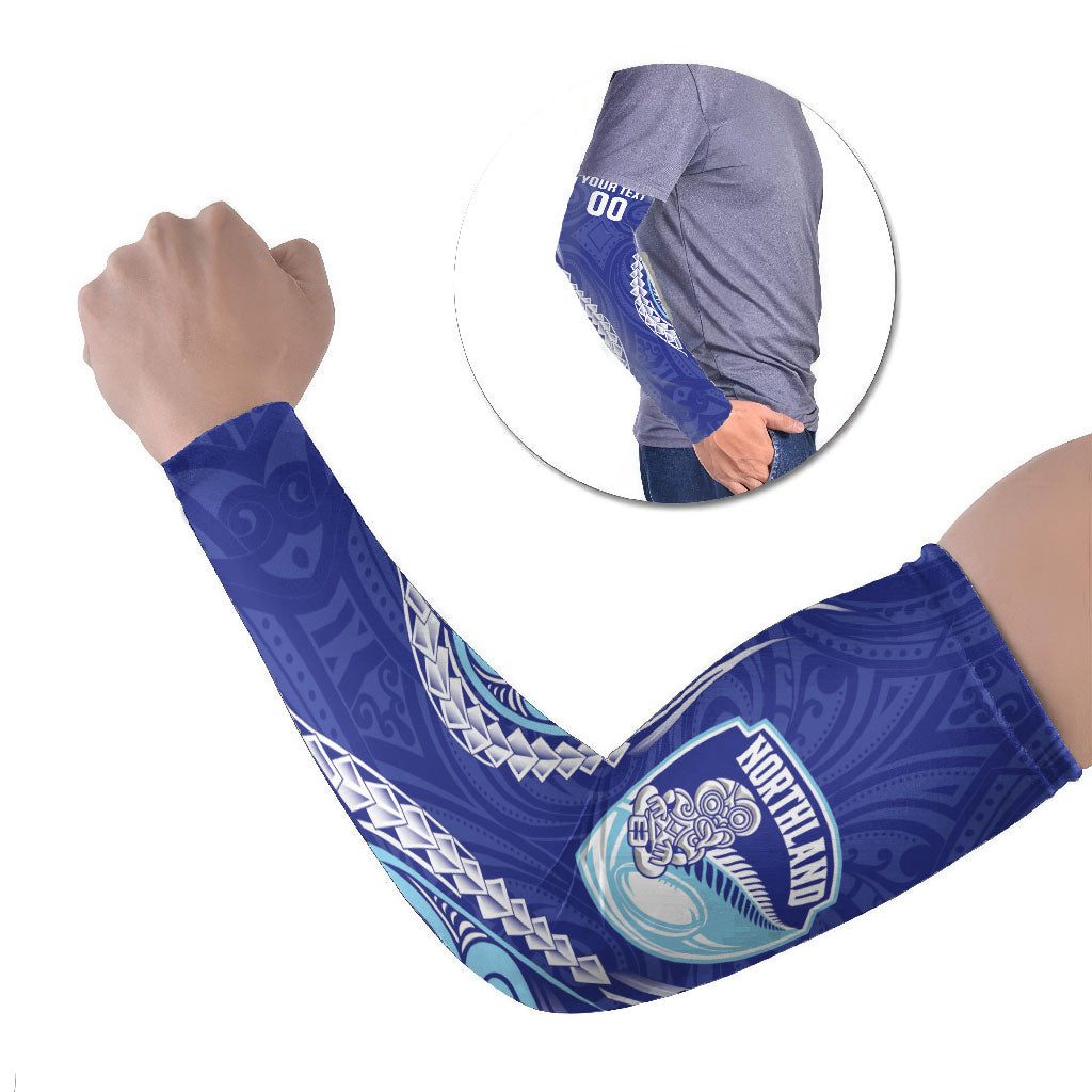 Northland 2026 Rugby Custom Arm Sleeves NZ Maori Silver Fern